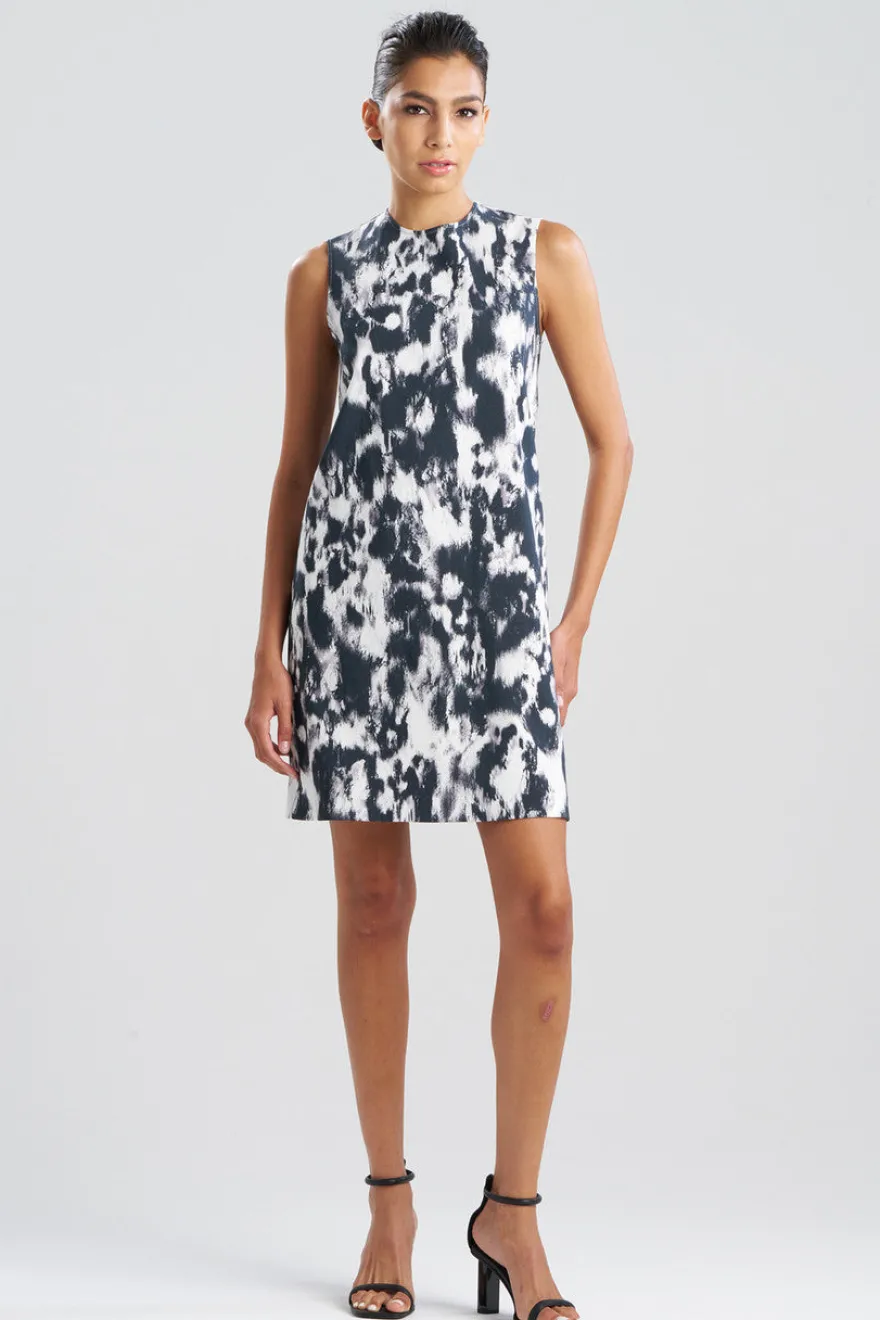 Abstract Shift Dress
