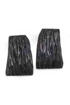 Acacia Wood Abstract Earrings