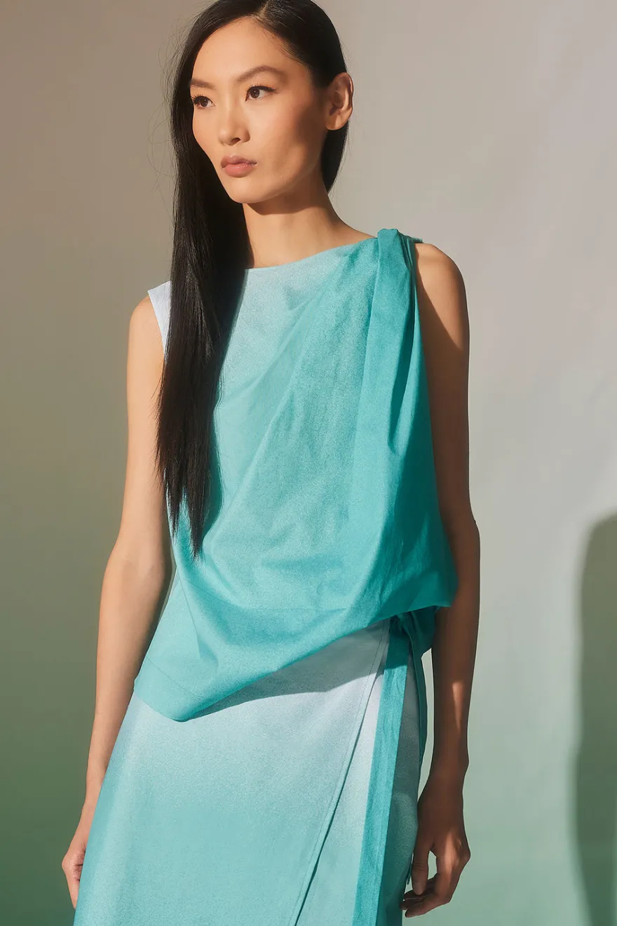 Akari Cotton Wrap Skirt