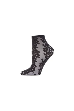 Animal Sheer Shortie Socks