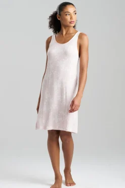 Aria Printed Rib Ease Chemise