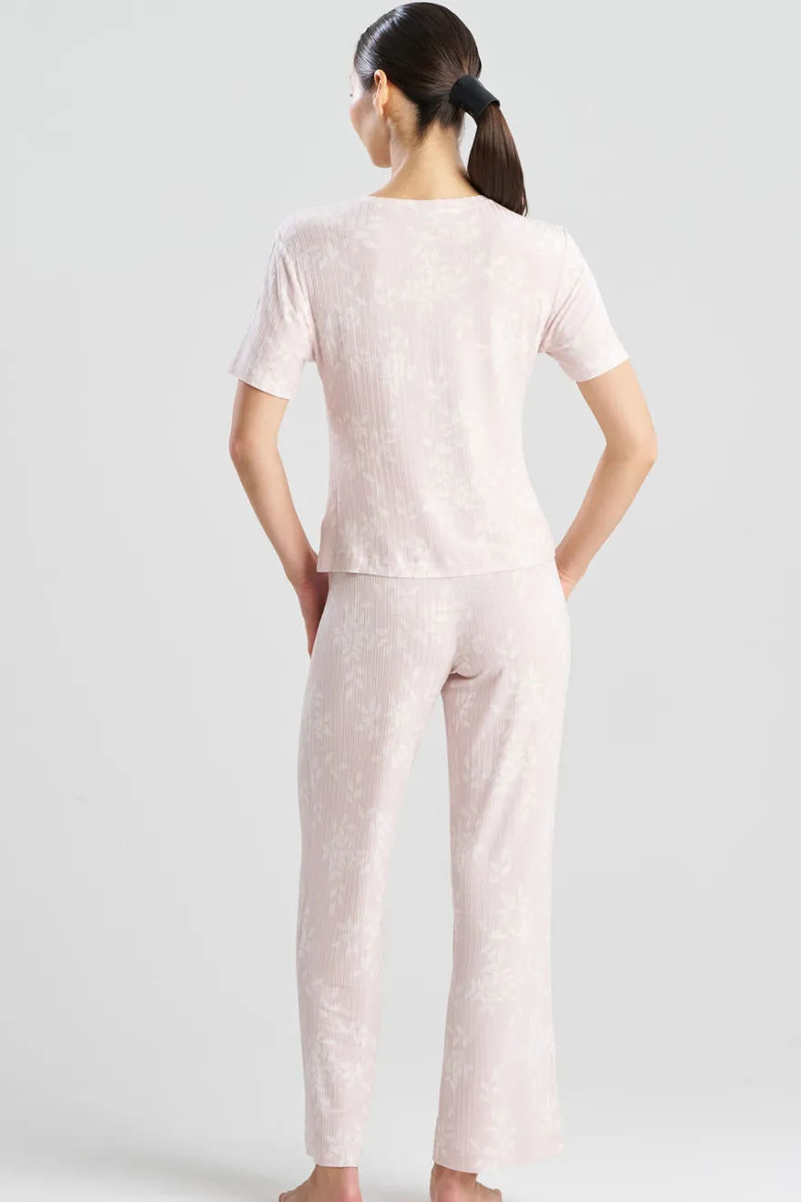 Aria Printed Rib Ease PJ