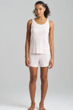Aria Printed Rib Ease Shorts PJ