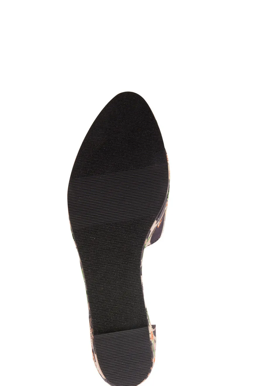 Artsy Chikayo Satin Embroidery Espadrille