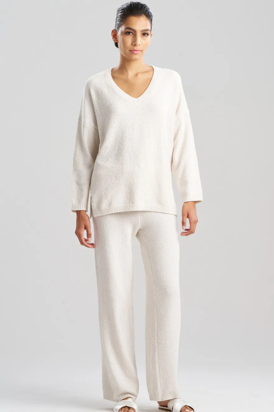 Aura Heather V-Neck Top