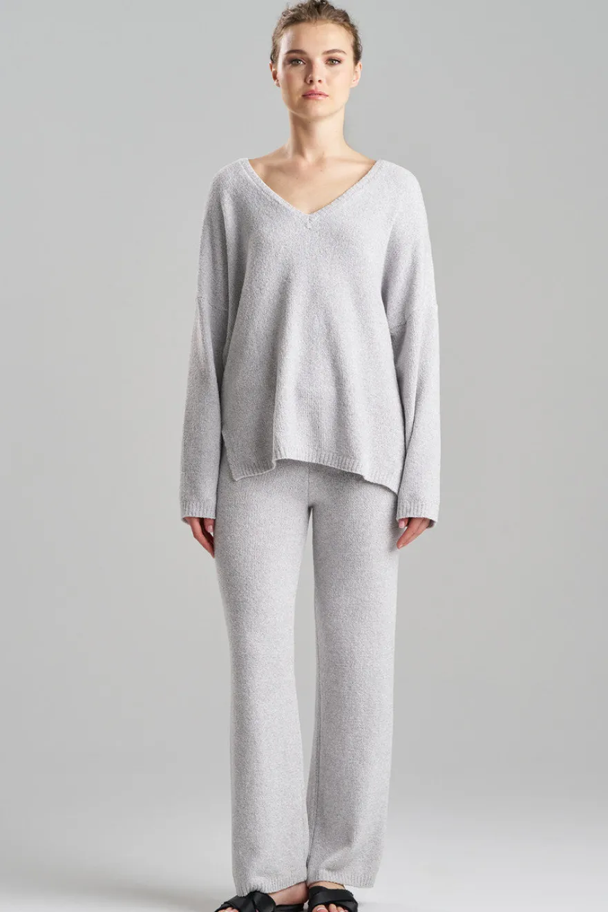 Aura Heather V-Neck Top