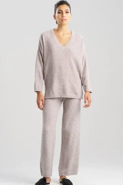 Aura Heather V-Neck Top