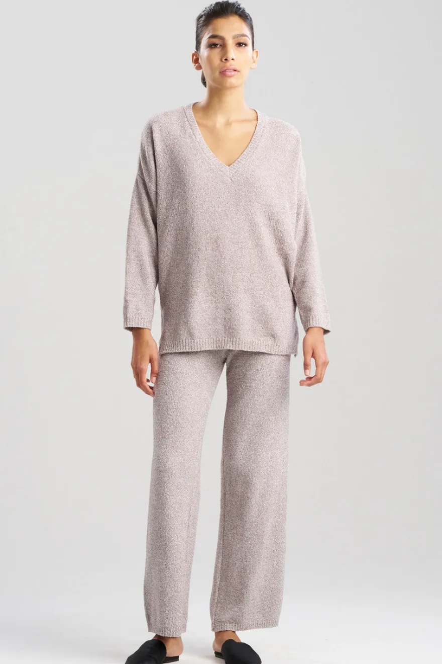 Aura Heather V-Neck Top