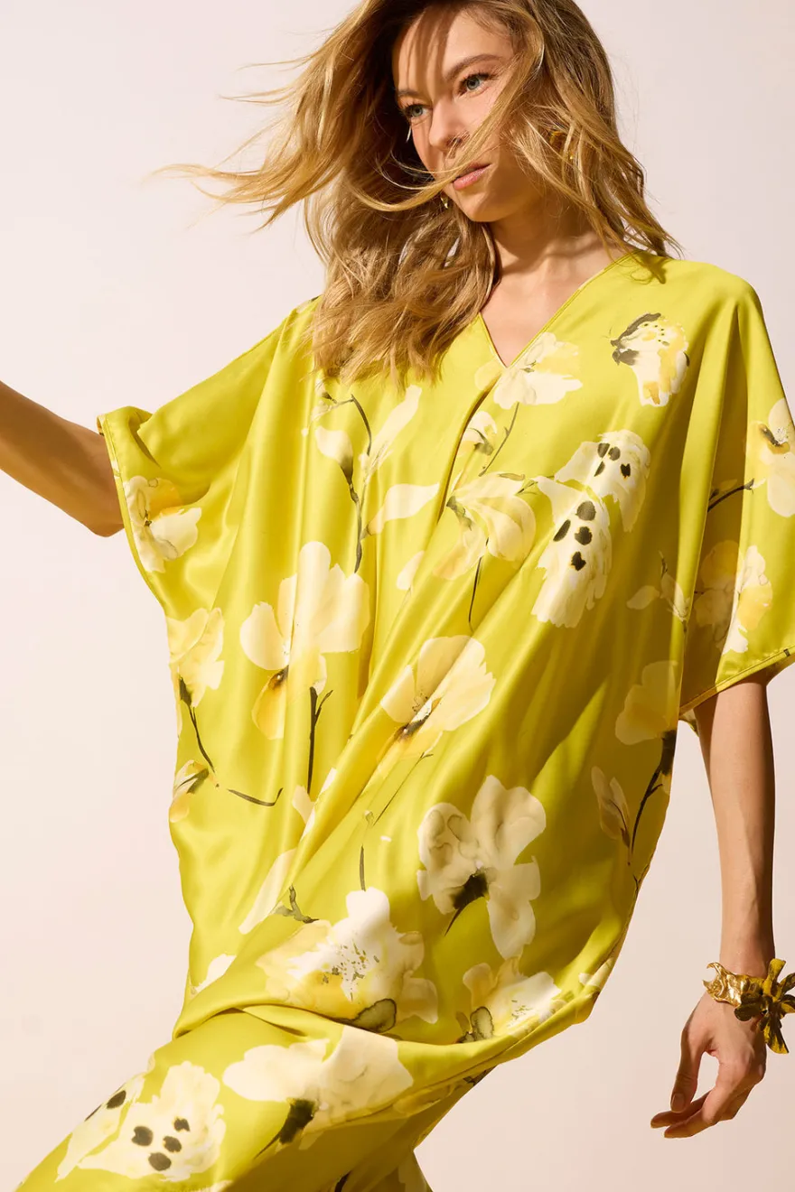 Aurelia Charmeuse Caftan