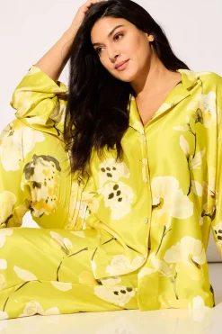 Aurelia Charmeuse Notch PJ Set