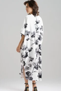 Aurelia Charmeuse V-Neck Caftan