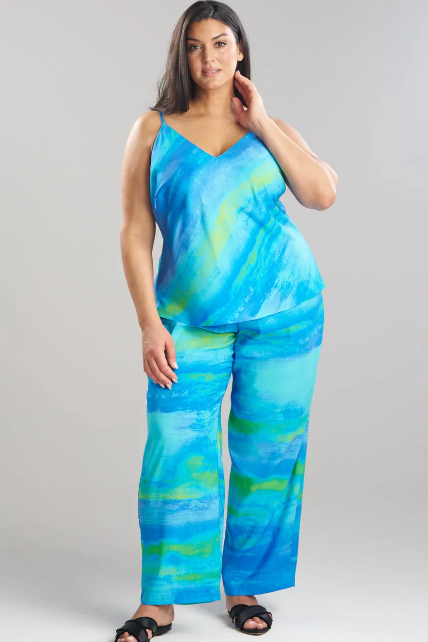 Aurora Printed Satin PJ