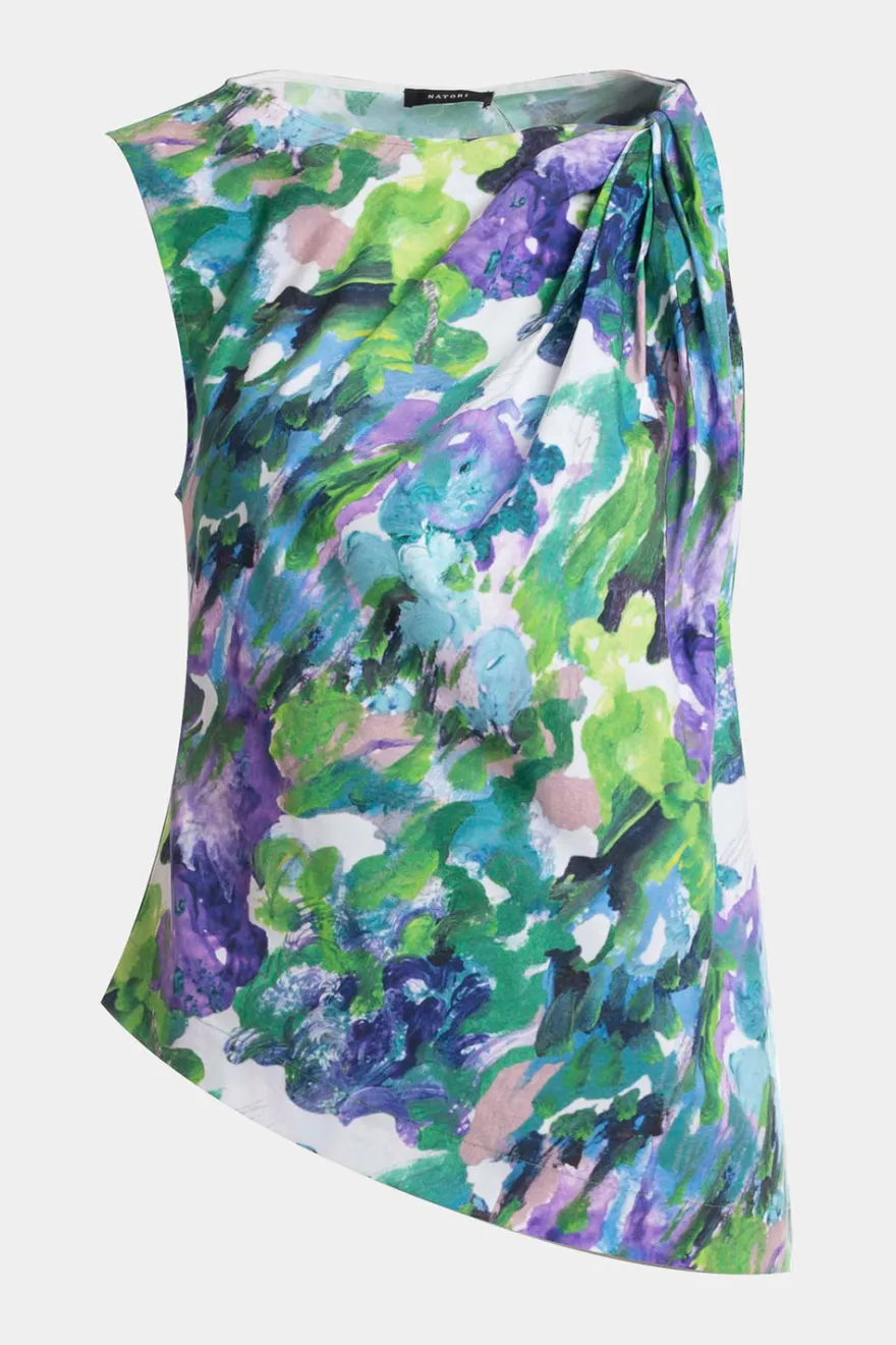Ayame Cotton Origami Top
