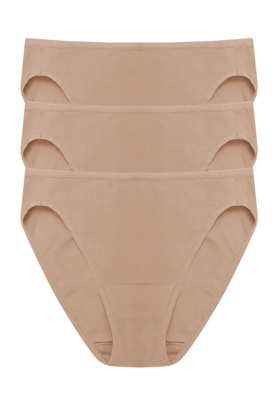 Bliss Bare Cotton Bikini 3-Pack