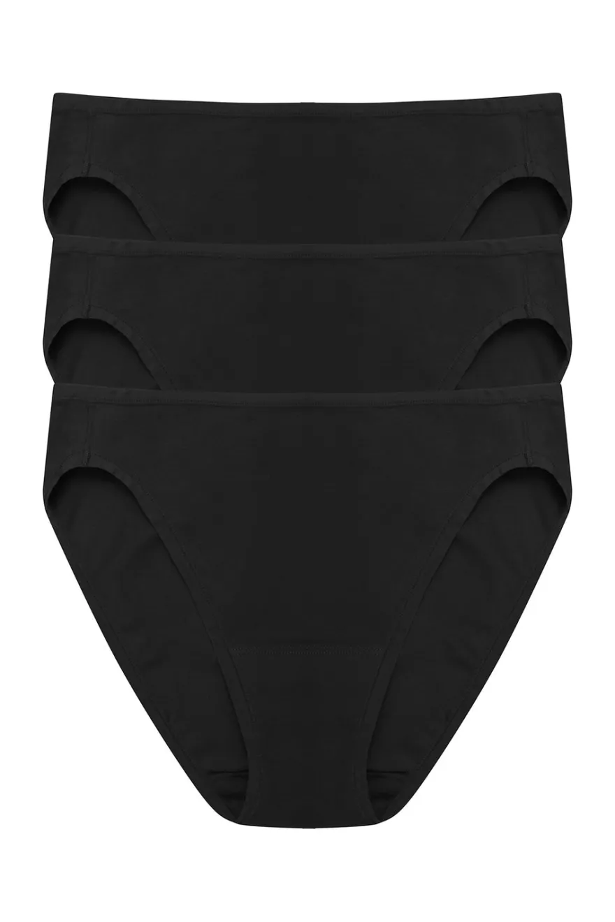 Bliss Bare Cotton Bikini 3-Pack