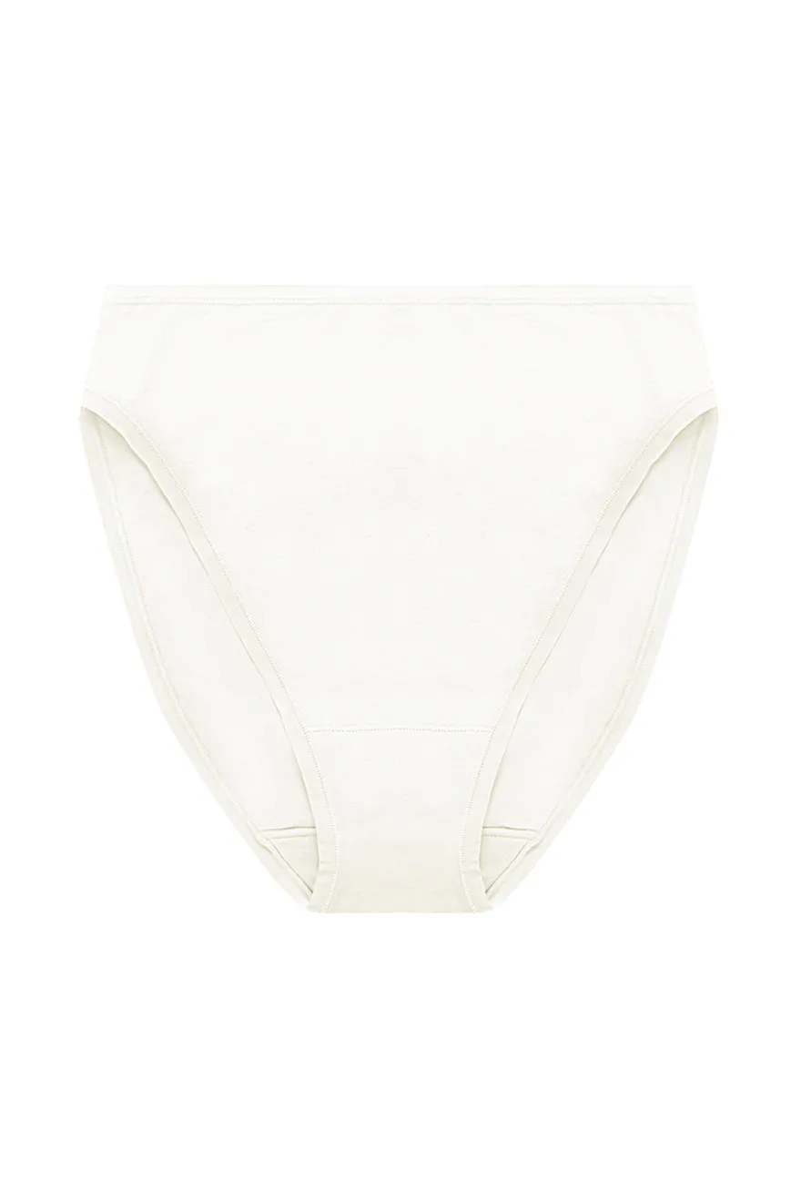 Bliss Bare Cotton High Cut Brief