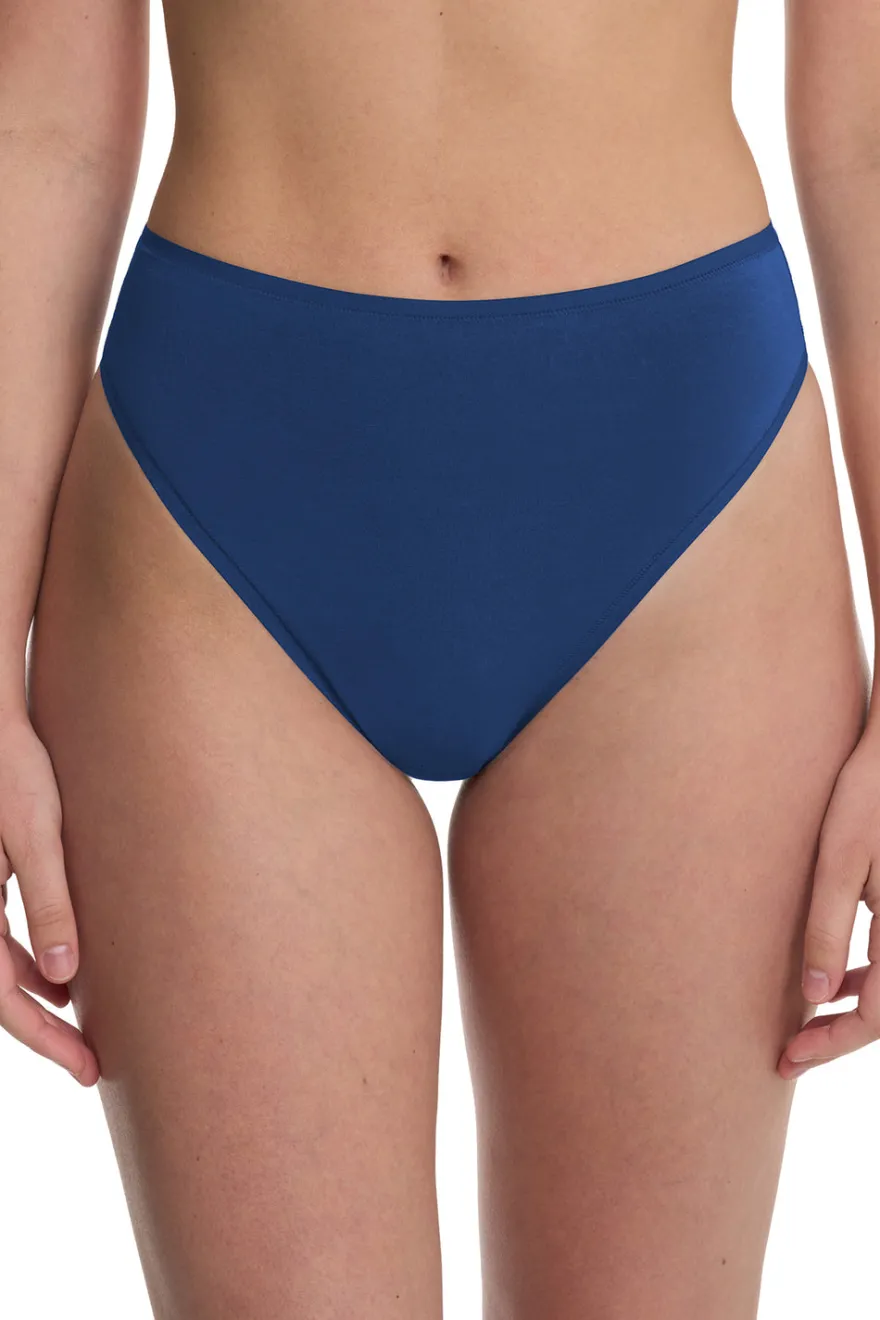 Bliss Bare Cotton High Cut Brief