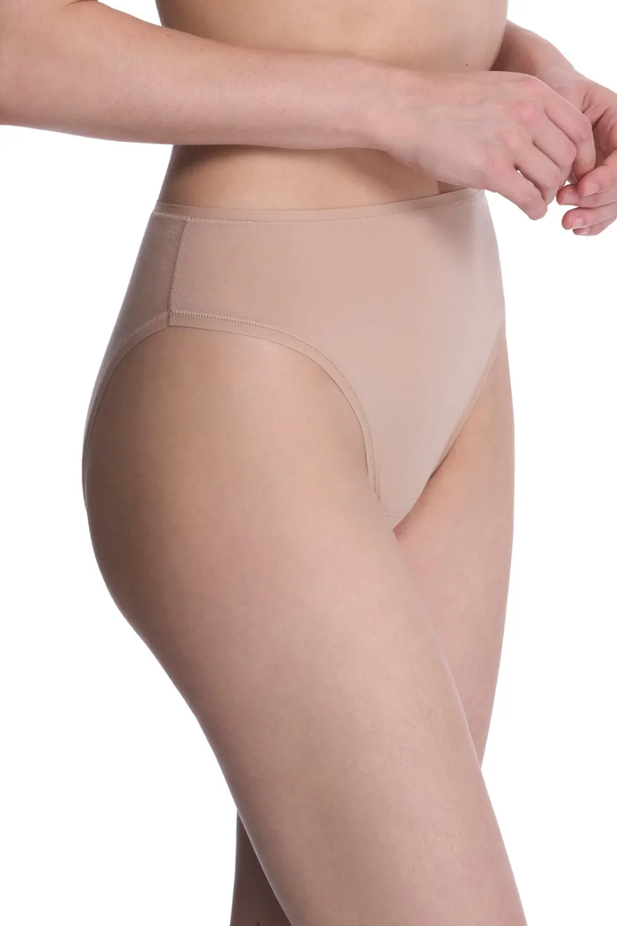 Bliss Bare Cotton High Cut Brief