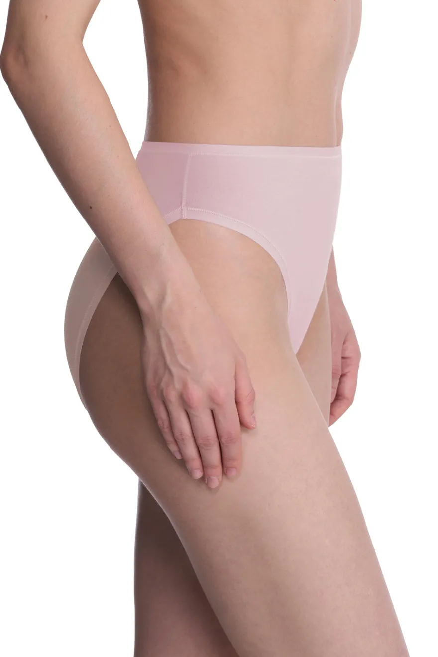 Bliss Bare Cotton High Cut Brief