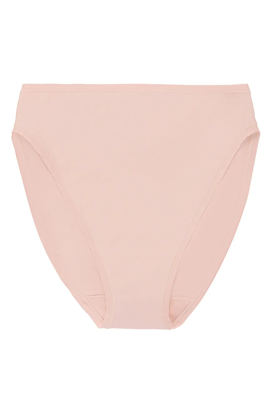 Bliss Bare Cotton High Cut Brief