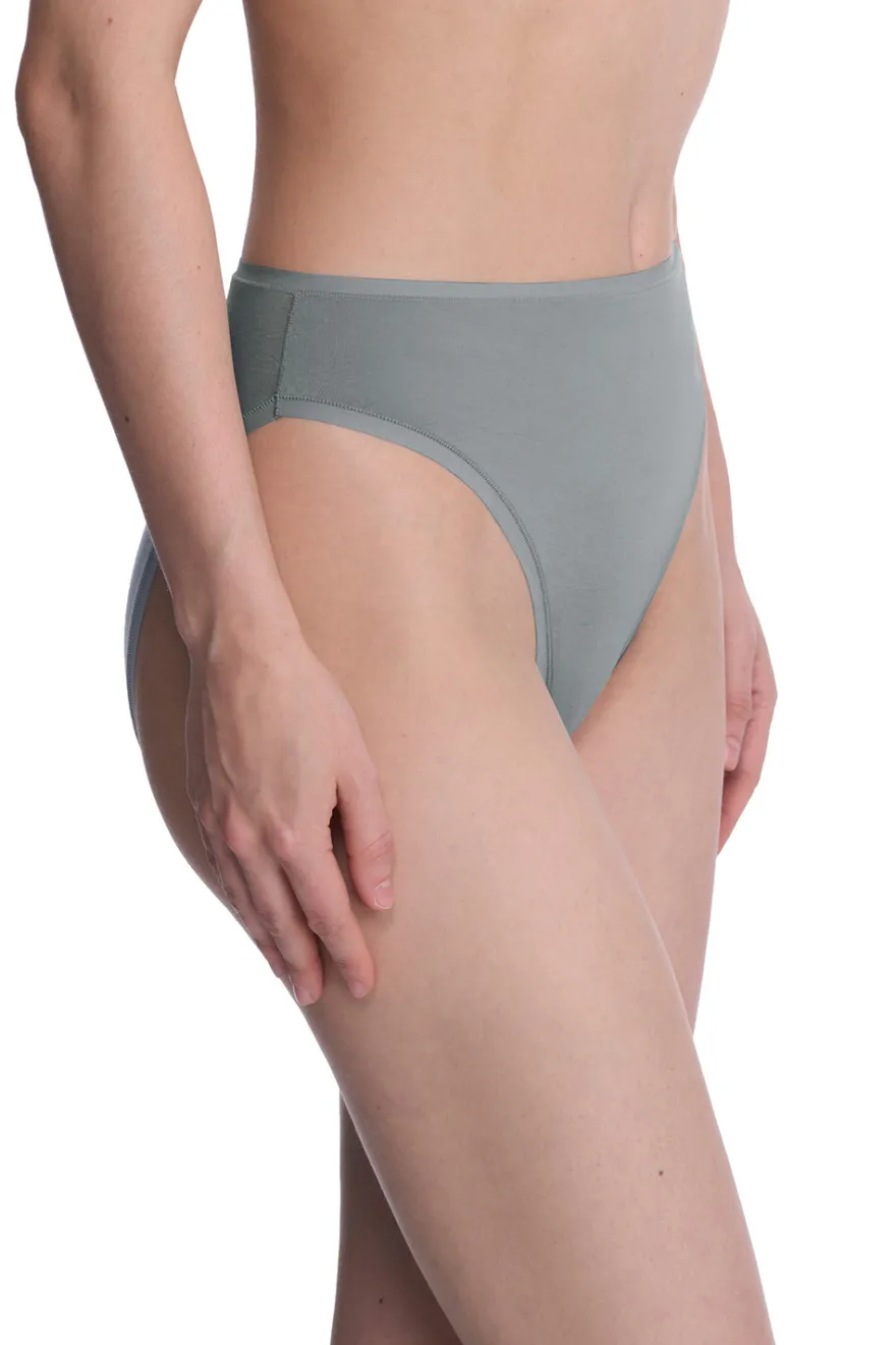 Bliss Bare Cotton High Cut Brief