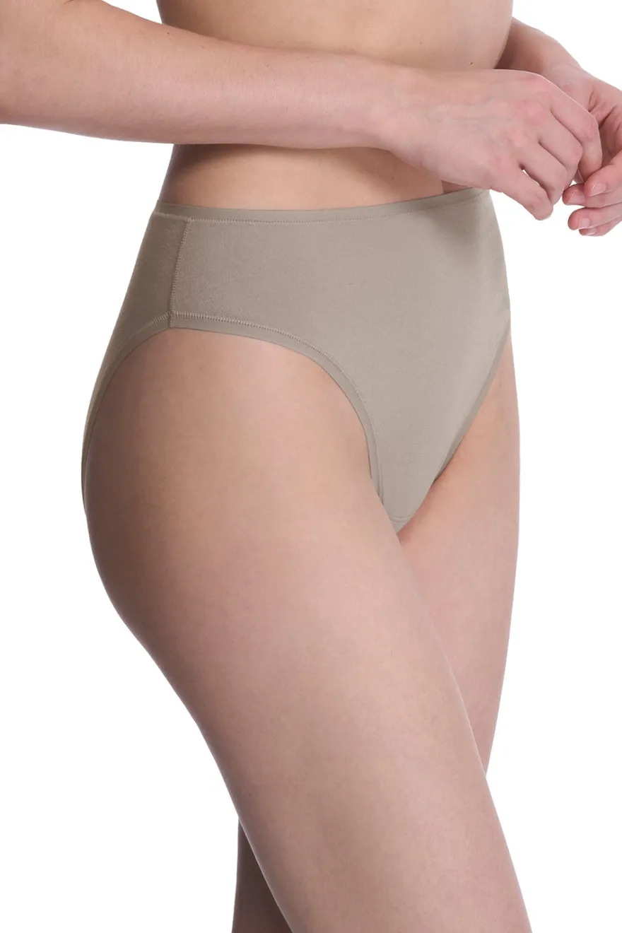 Bliss Bare Cotton High Cut Brief