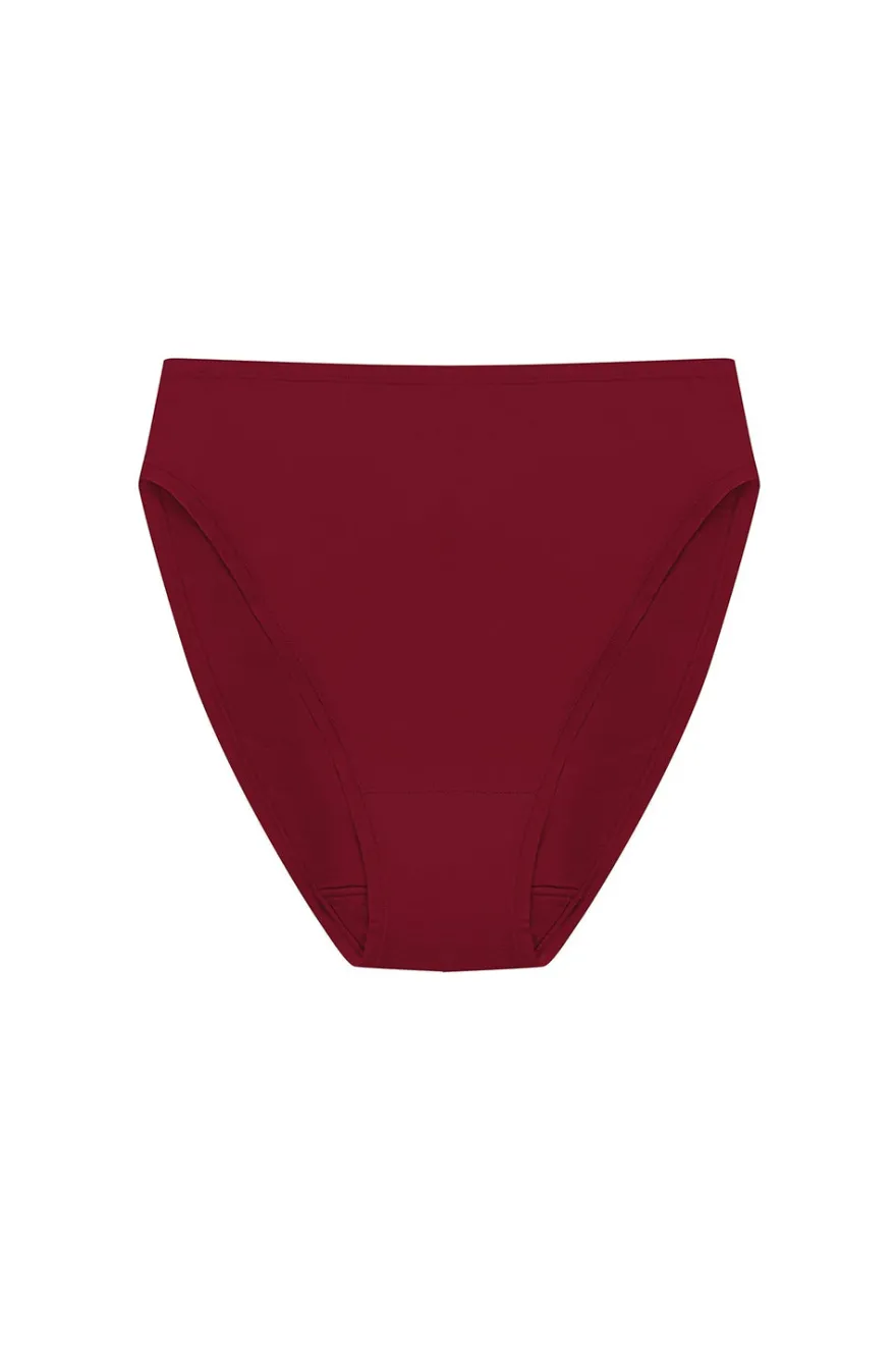 Bliss Bare Cotton High Cut Brief