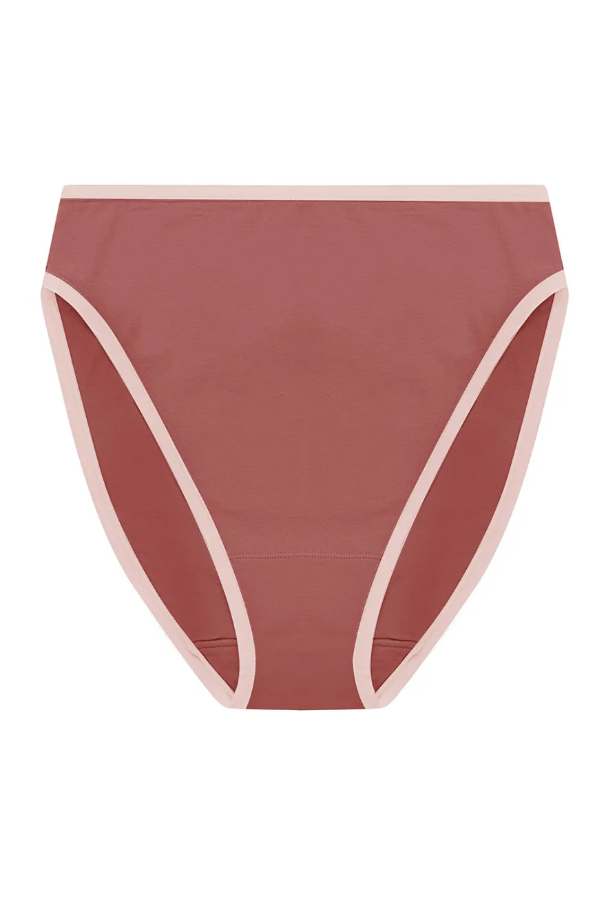 Bliss Bare Cotton High Cut Brief