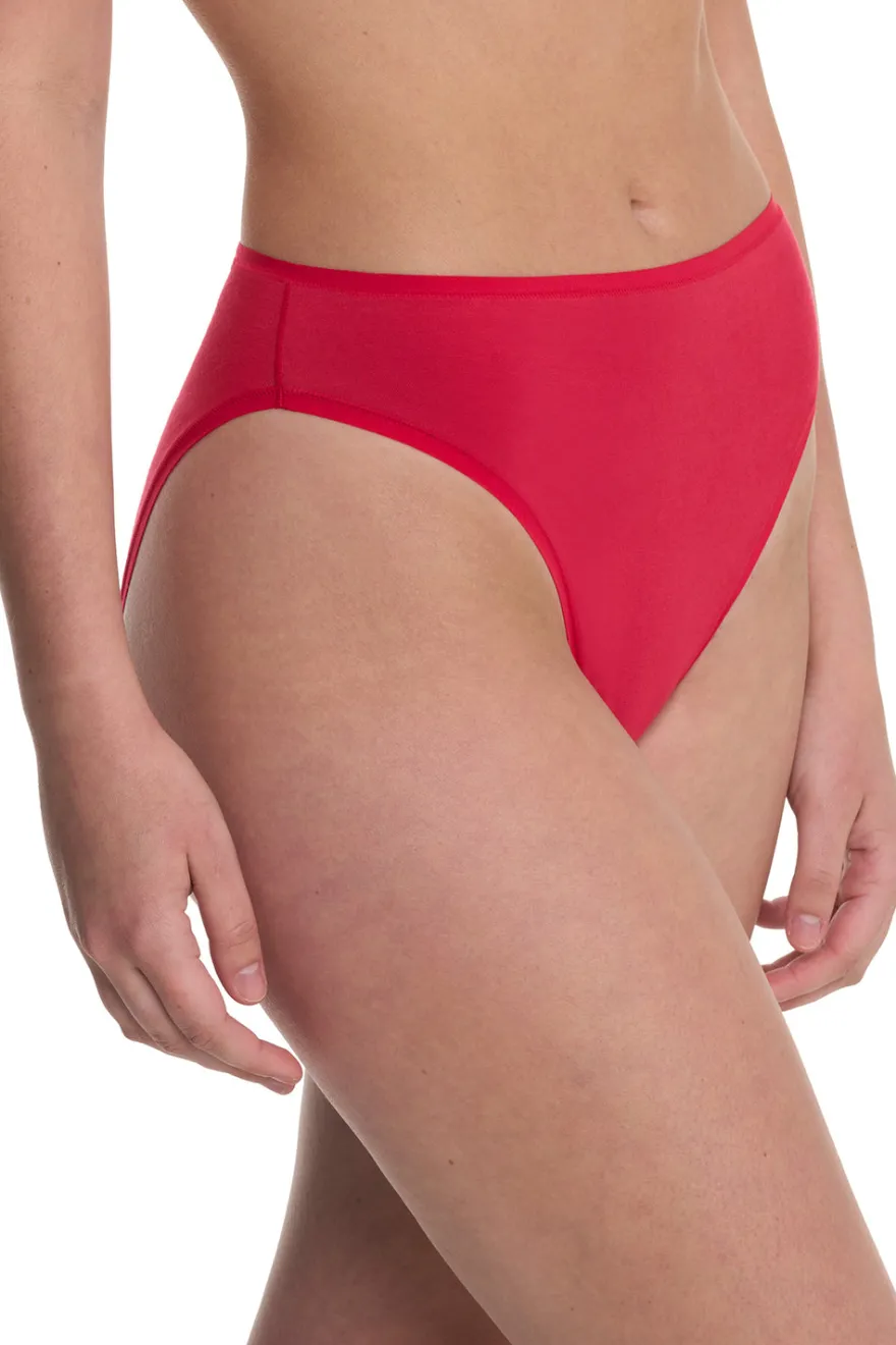 Bliss Bare Cotton High Cut Brief