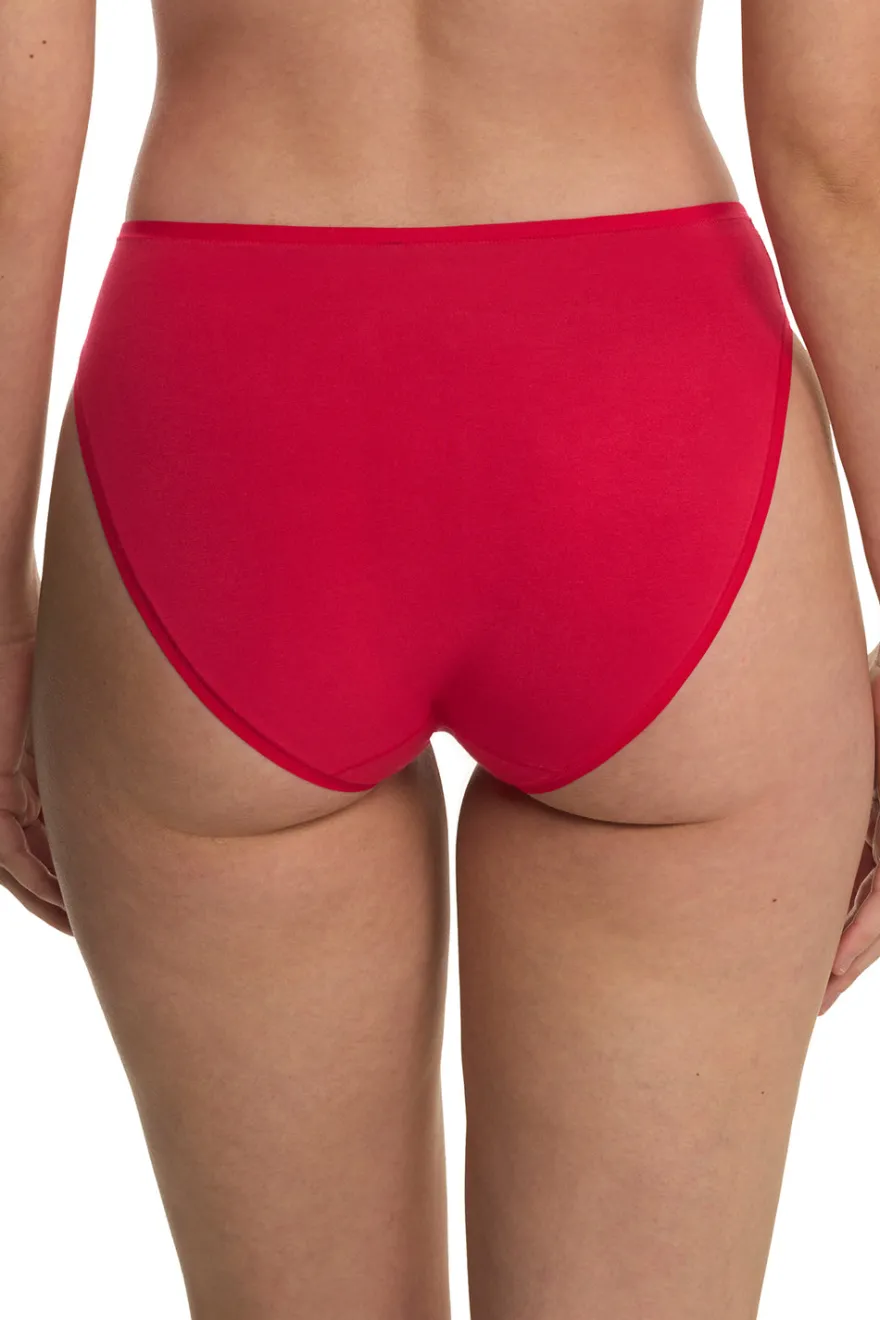 Bliss Bare Cotton High Cut Brief