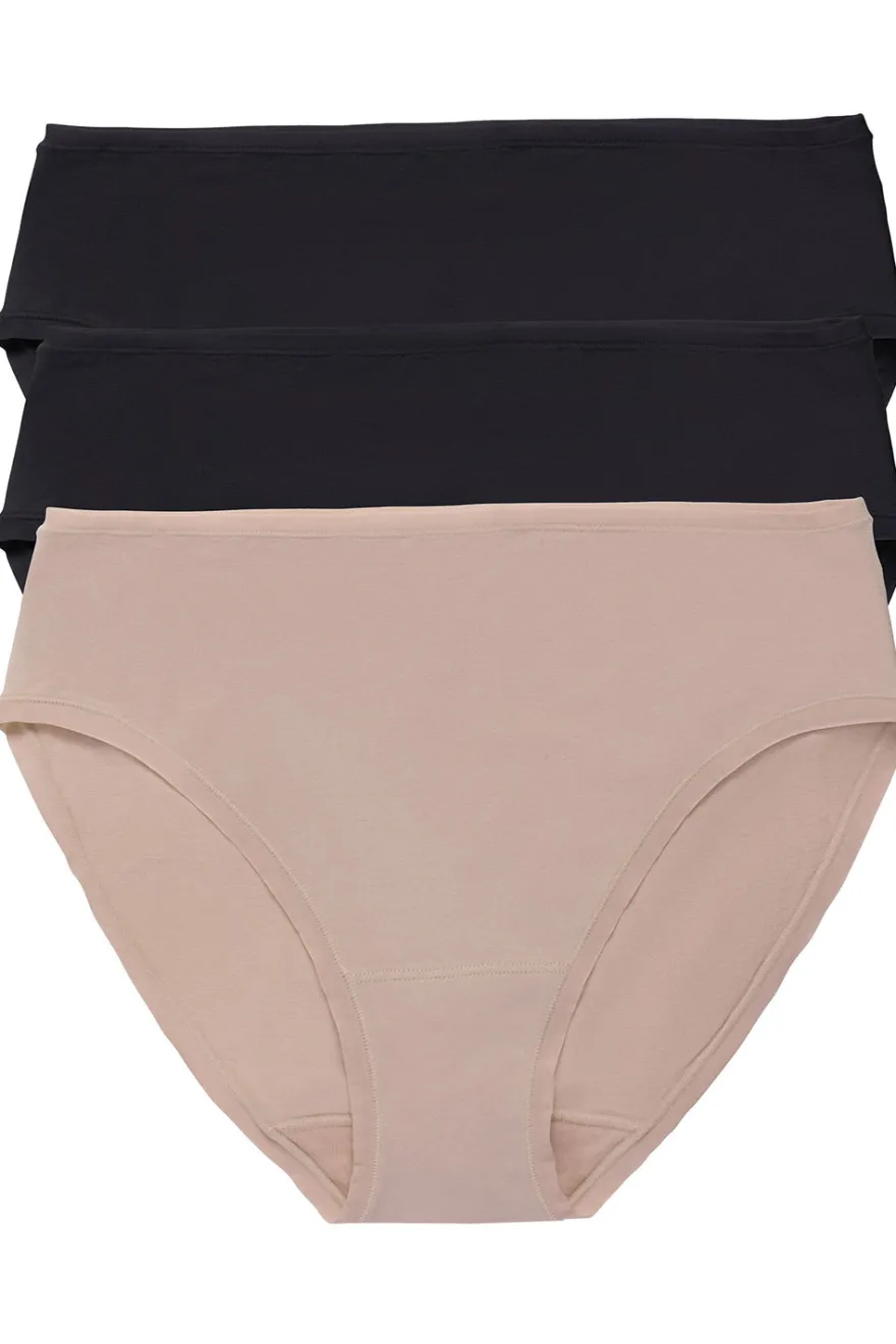 Bliss Bare Cotton Hipster 3-Pack
