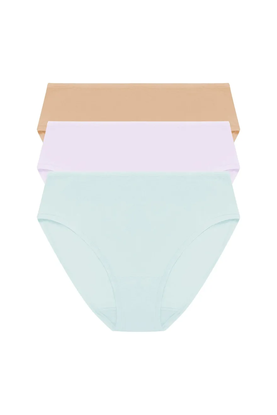 Bliss Bare Cotton Hipster 3-Pack