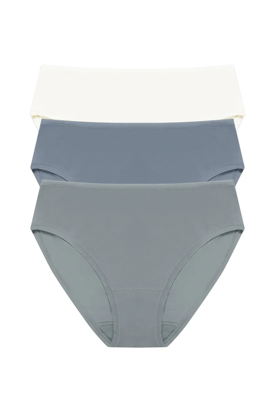 Bliss Bare Cotton Hipster 3-Pack