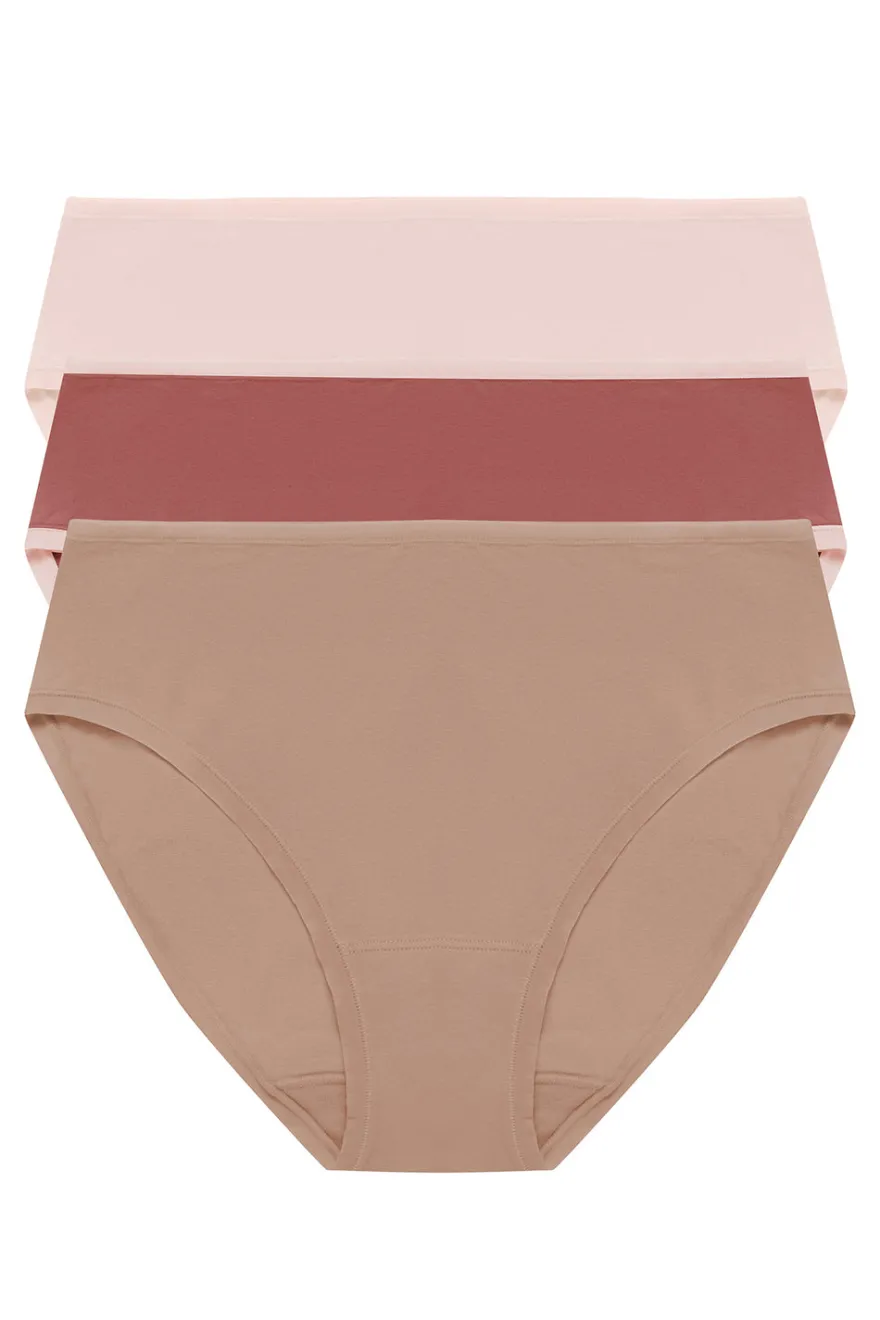 Bliss Bare Cotton Hipster 3-Pack