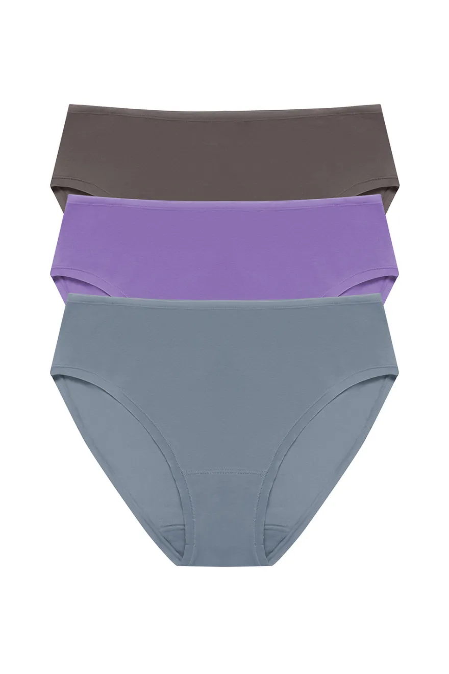 Bliss Bare Cotton Hipster 3-Pack