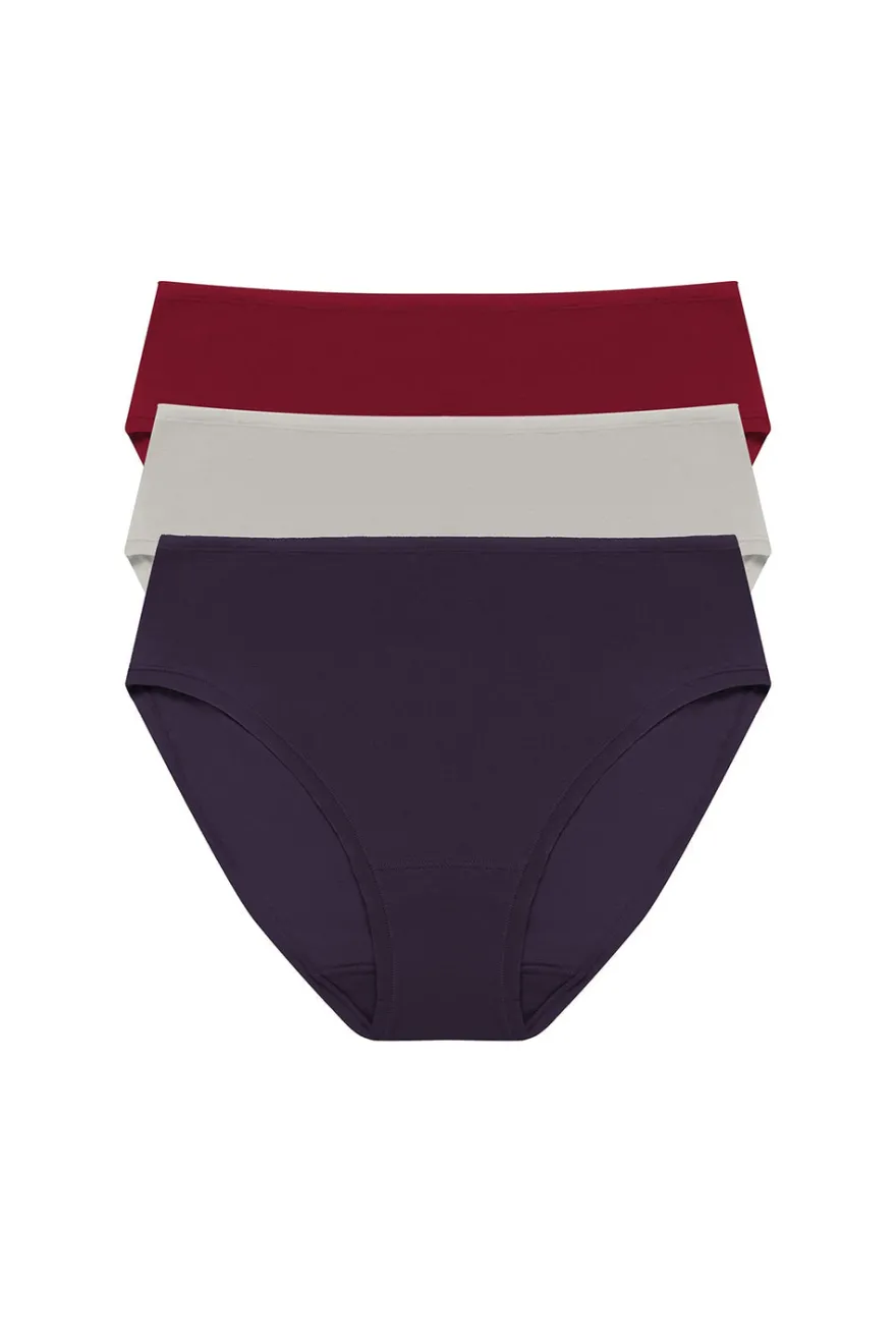 Bliss Bare Cotton Hipster 3-Pack