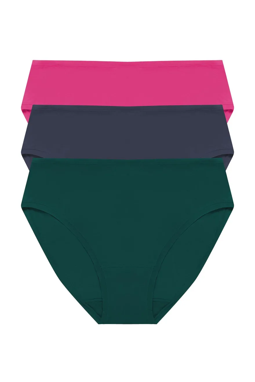Bliss Bare Cotton Hipster 3-Pack