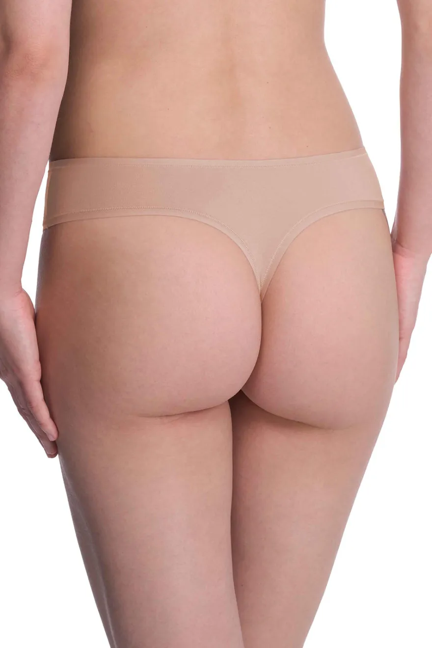 Bliss Bare Cotton Thong 3-Pack