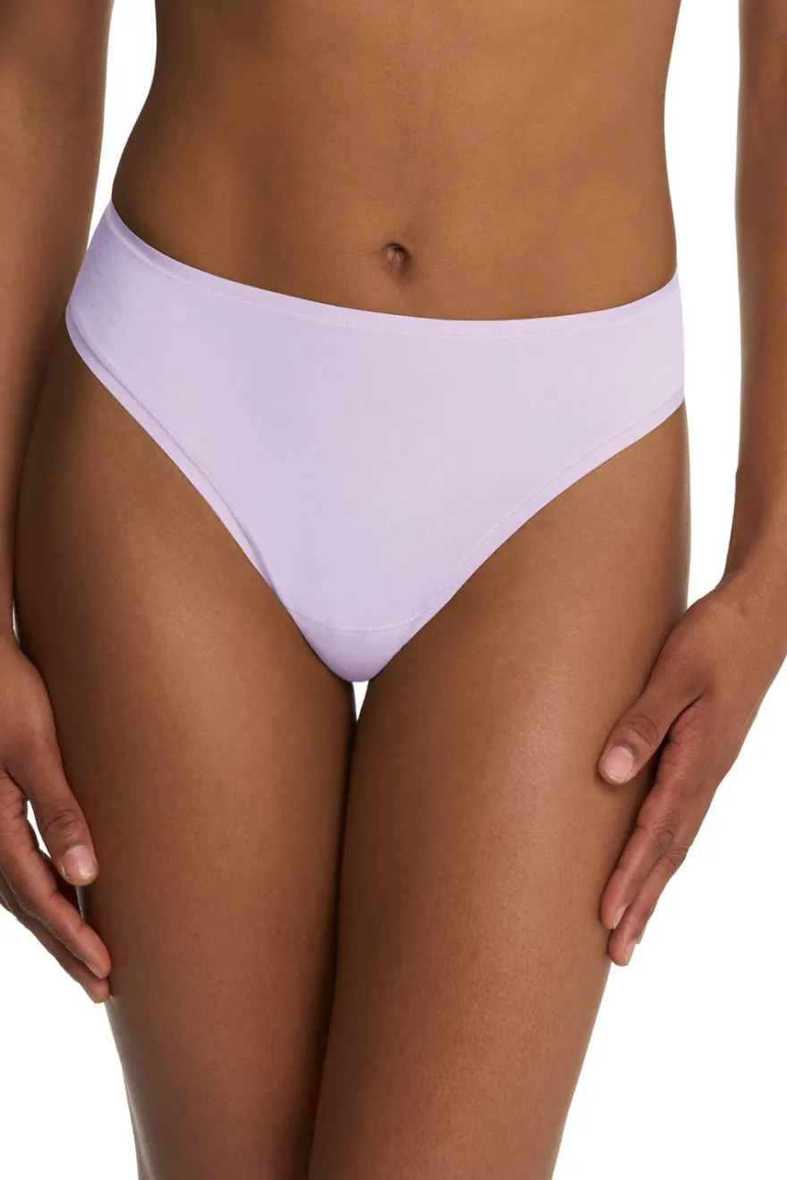 Bliss Bare Cotton Thong 3-Pack