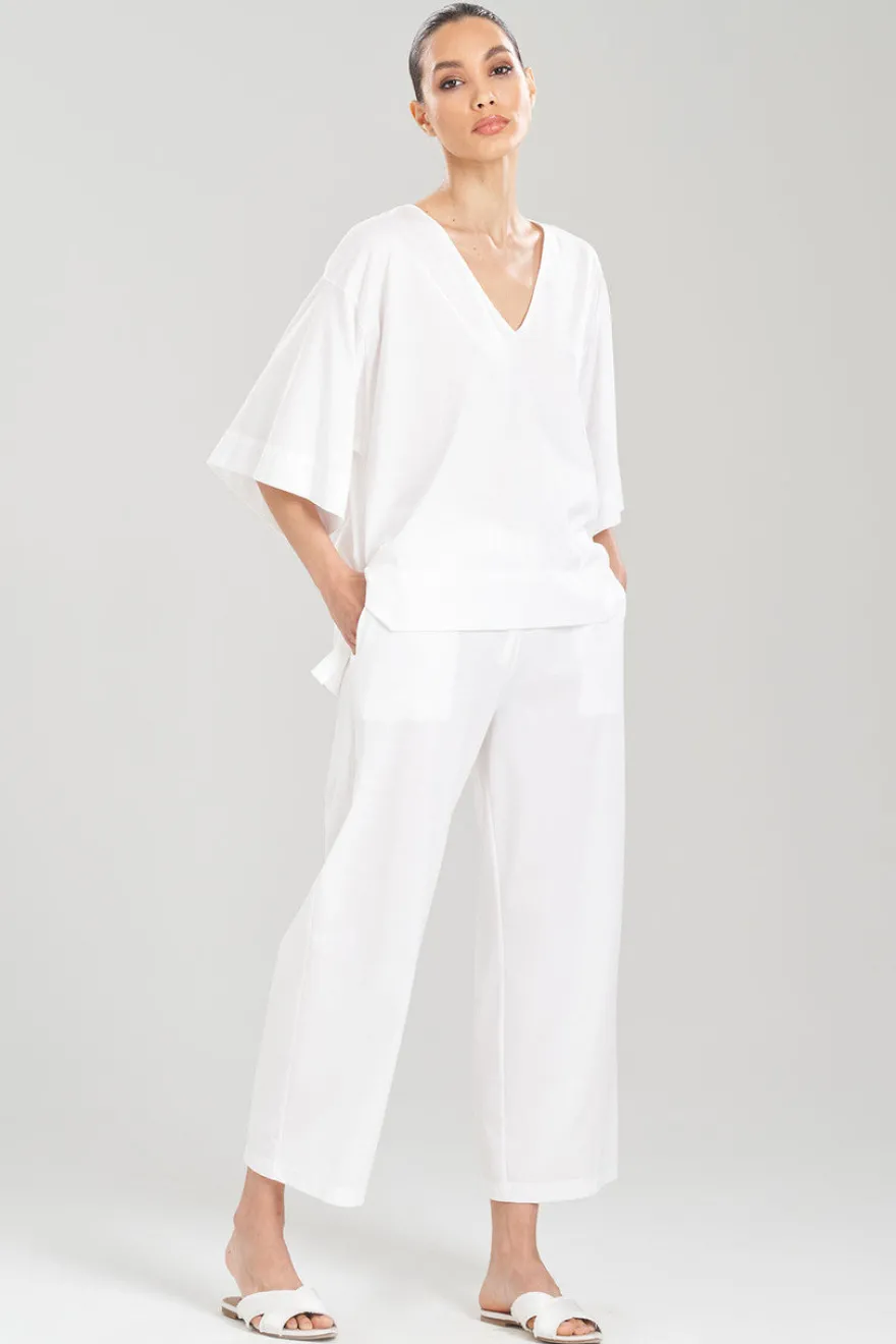 Bliss Essentials V-Neck Cotton Top