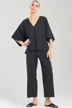 Bliss Essentials V-Neck Cotton Top