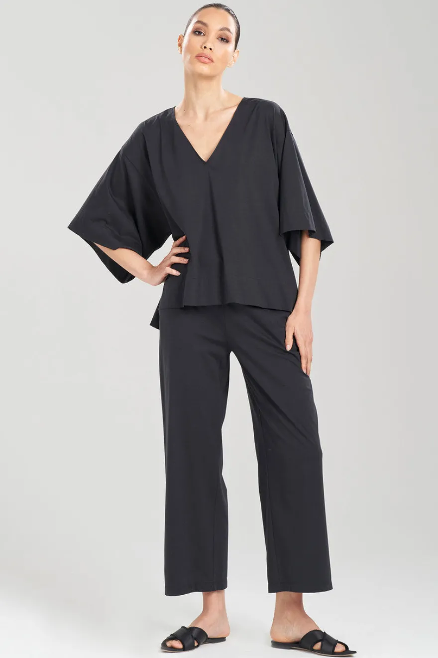 Bliss Essentials V-Neck Cotton Top