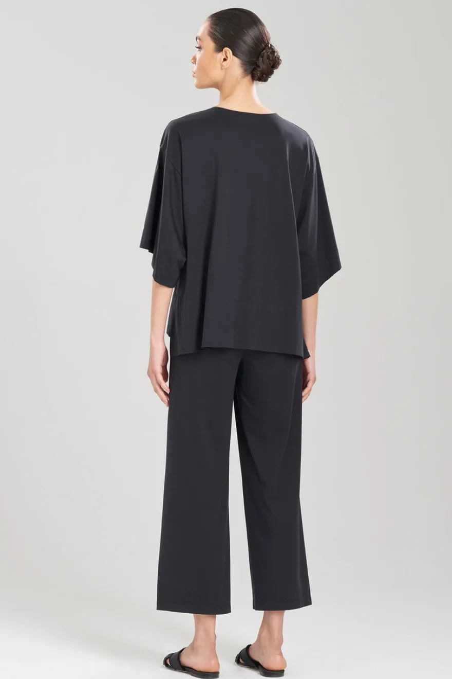 Bliss Essentials V-Neck Cotton Top