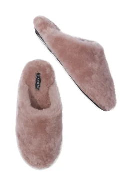 Bliss Genuine Shearling Slide