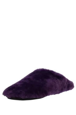 Bliss Genuine Shearling Slide