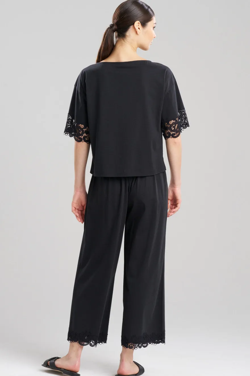 Bliss Harmony Lace Applique T-Shirt