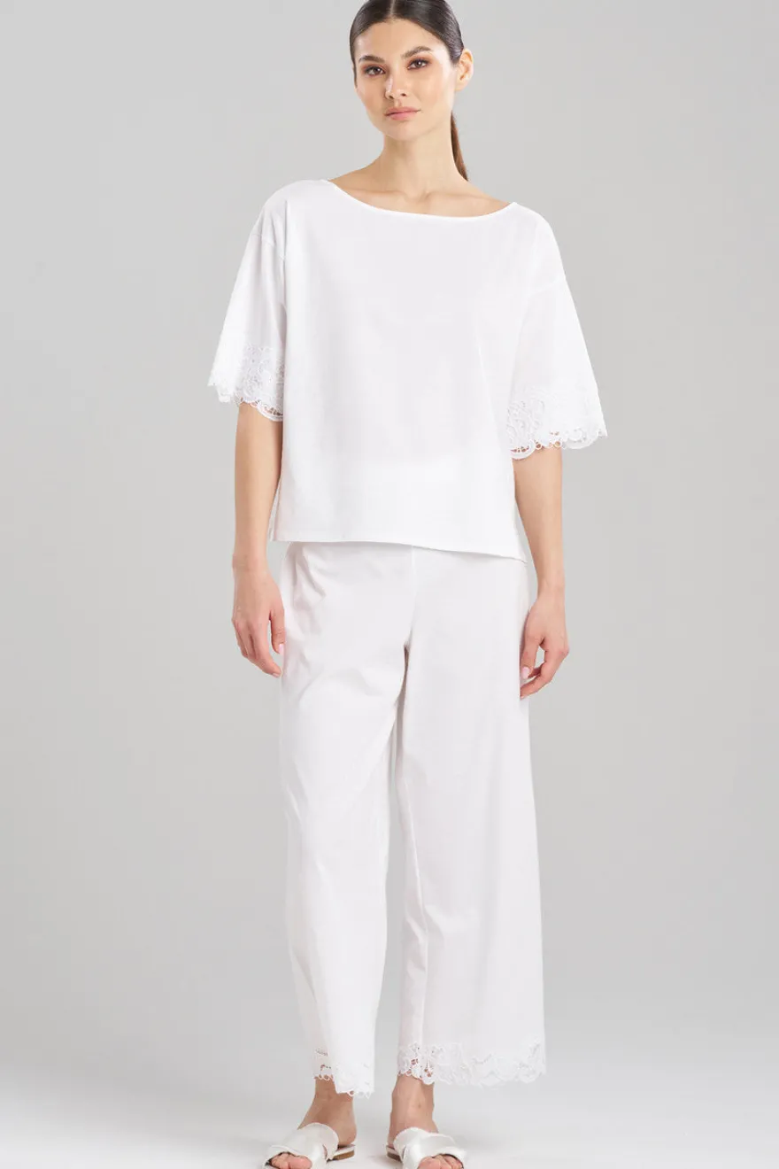 Bliss Harmony Lace Applique T-Shirt