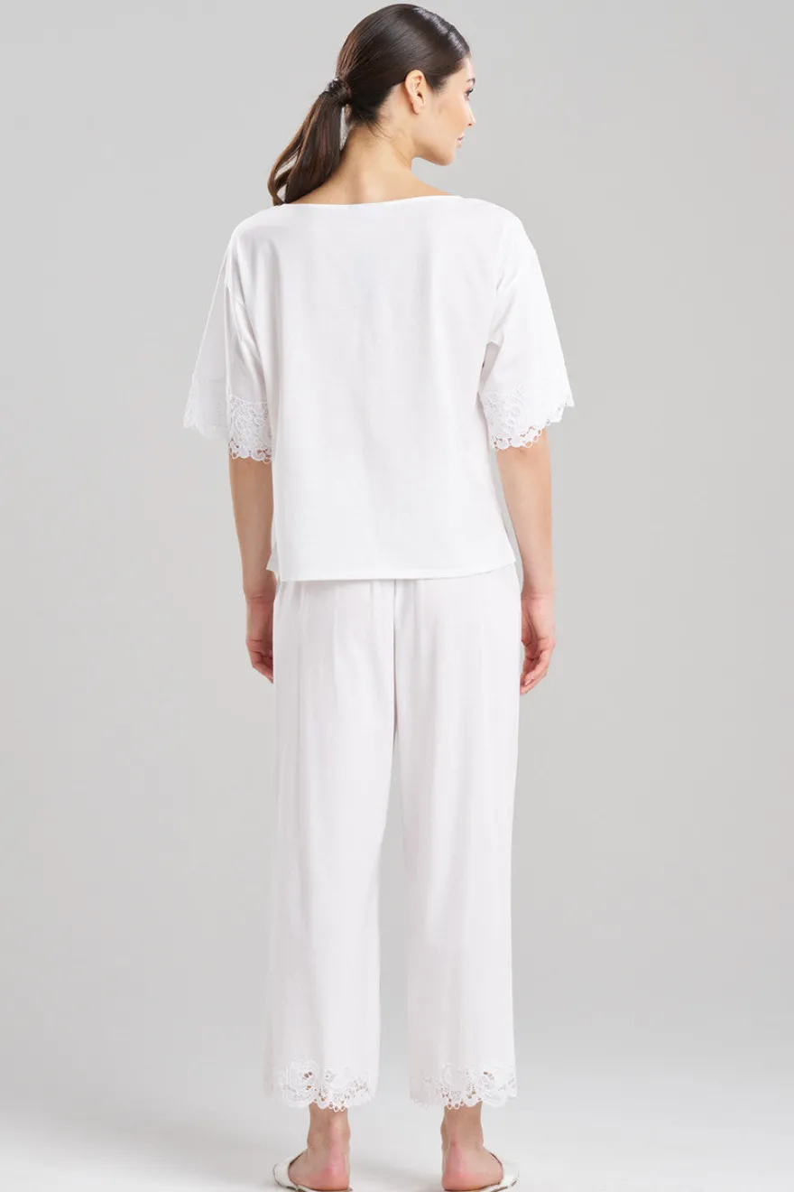 Bliss Harmony Lace Applique T-Shirt