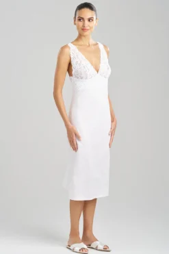 Bliss Harmony Lace V-Neck Slip Dress