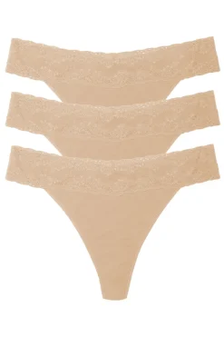 Bliss Perfection One Size Classic Thong 3-Pack